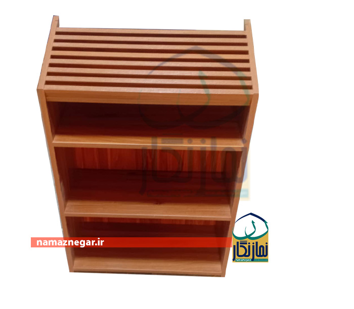 جامهری و جاکتابی عرض 90 سانت رنگ گردویی