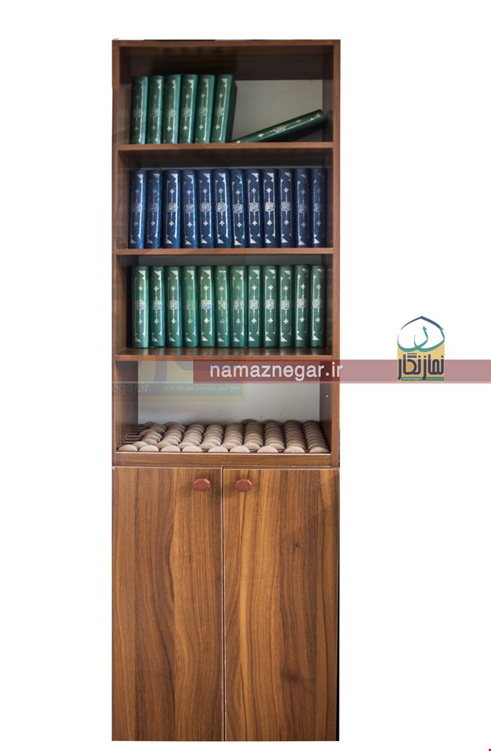جا مهری و جا کتابی ایستاده  مدل عماد
